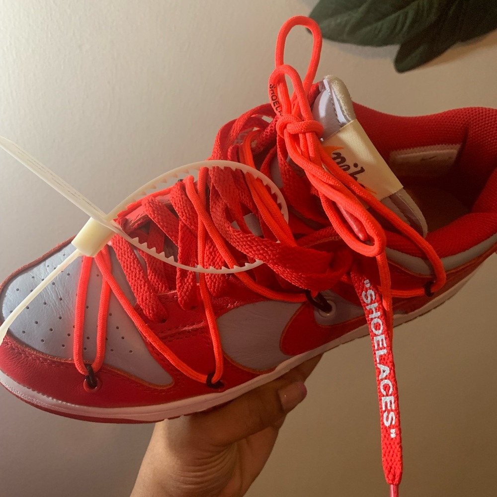 University Red “Off White Sneakers”